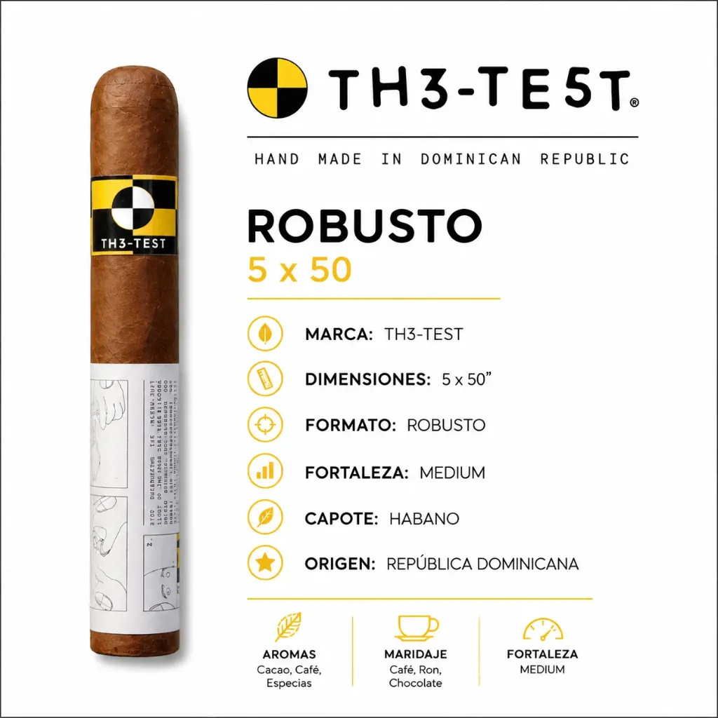The Test Robusto 5x50