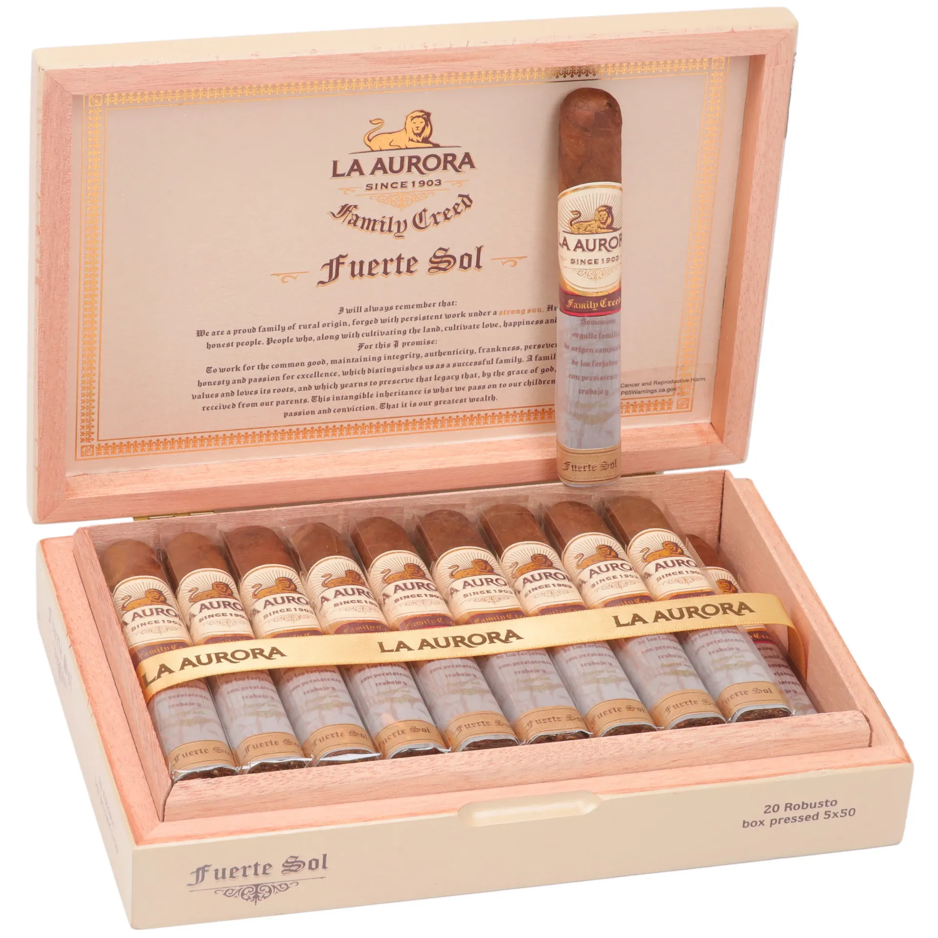 La Aur. Fam/Creed Fuerte Sol Robusto